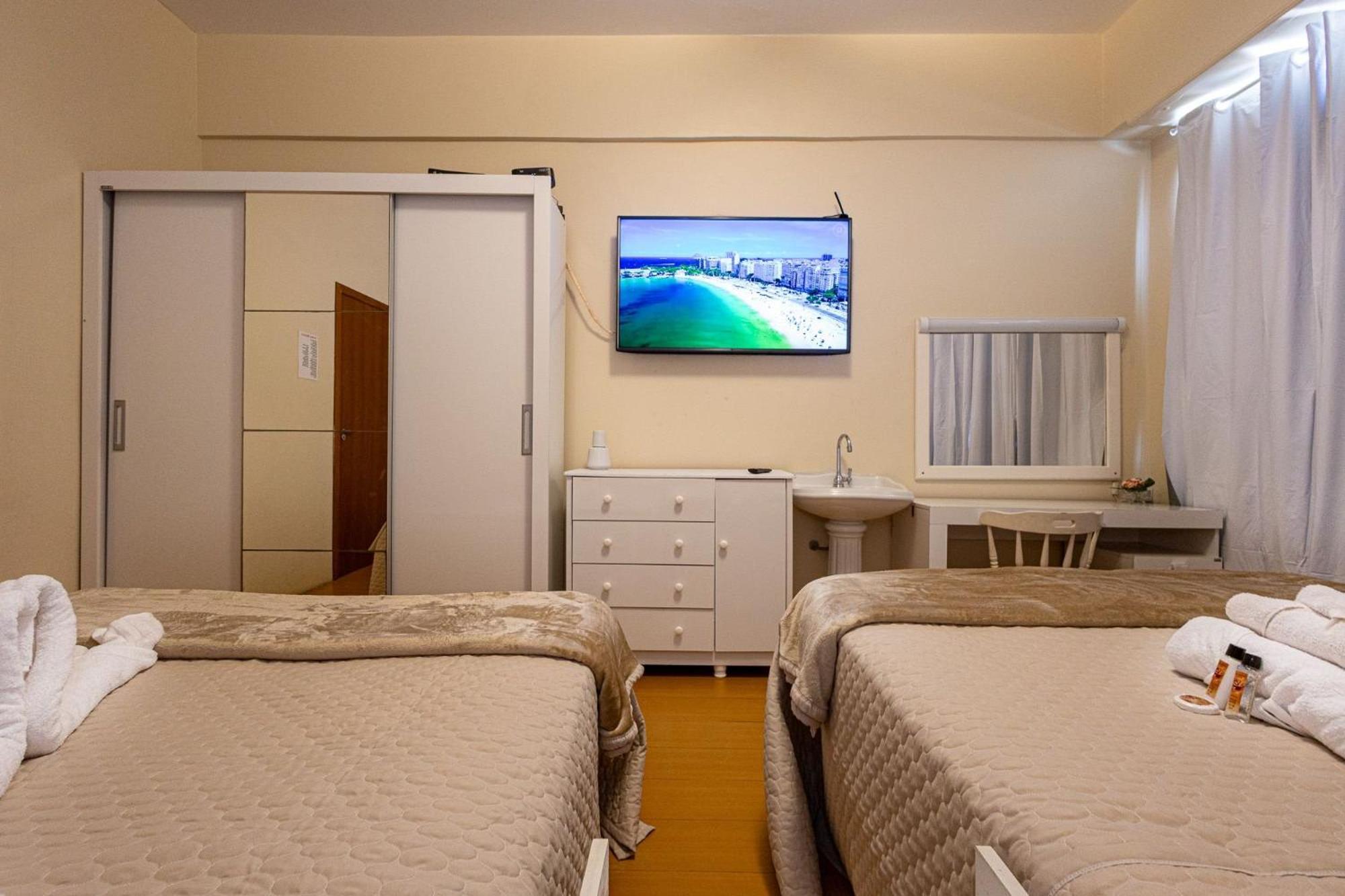 Apartamento Copacabana 200M Da Praia - Wifi Gratis - Cp5 Рио-де-Жанейро Экстерьер фото